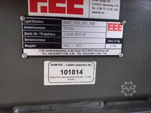 LINEARNA OSA ZA ROBOTE FEE SSIR