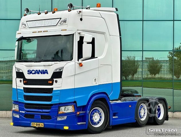 Standaard trekker SCANIA S450 FULL AIR RETARDER 2X TANKS ONLY 659.000 KM