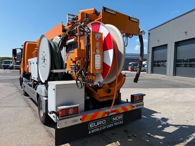 Vacuum tank truck MERCEDES-BENZ Atego 1223 4x2 Euro 6 Hvidtved Cityflex 204