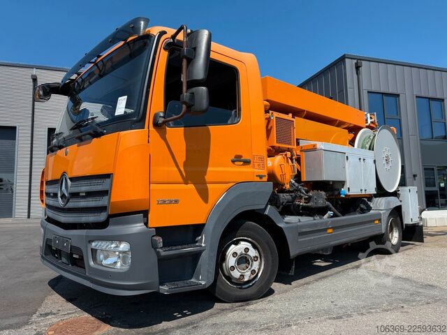 Vacuum tank truck MERCEDES-BENZ Atego 1223 4x2 Euro 6 Hvidtved Cityflex 204