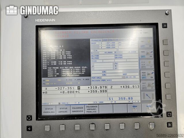 KOVOSVIT MAS MCU 630V-5X KOVOSVIT MAS MCU 630V-5X