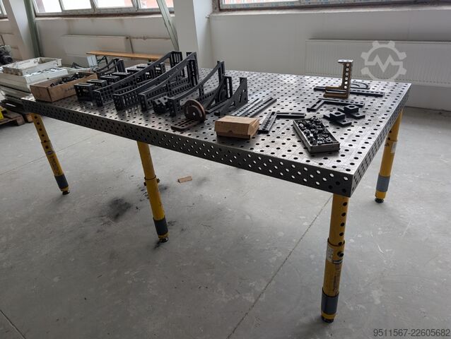 Demmeler 3D-Schweißtisch 2400 x 1200 mm DEMMELER 3D welding table 2400 x 1200 mm