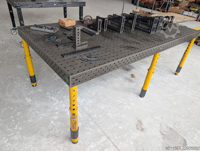 Demmeler 3D-Schweißtisch 2400 x 1200 mm DEMMELER 3D welding table 2400 x 1200 mm