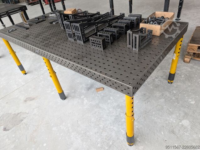 Demmeler 3D-Schweißtisch 2400 x 1200 mm DEMMELER 3D welding table 2400 x 1200 mm