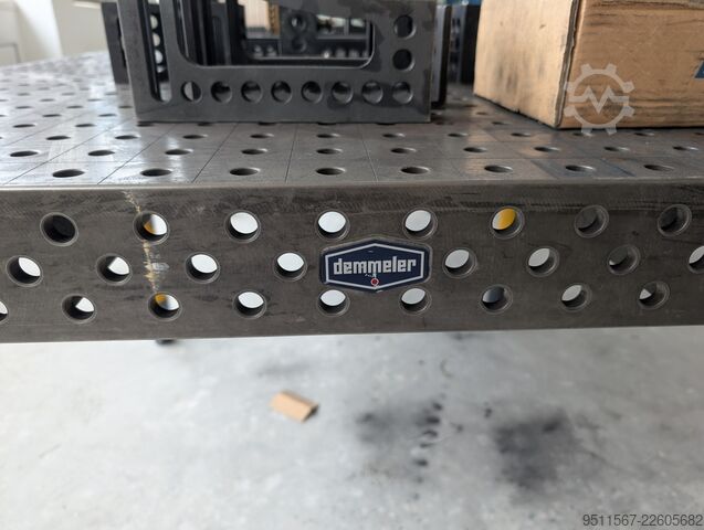 Demmeler 3D-Schweißtisch 2400 x 1200 mm DEMMELER 3D welding table 2400 x 1200 mm