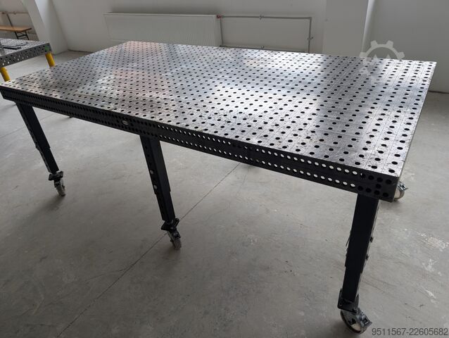 Demmeler 3D-Schweißtisch 2400 x 1200 mm DEMMELER 3D welding table 2400 x 1200 mm