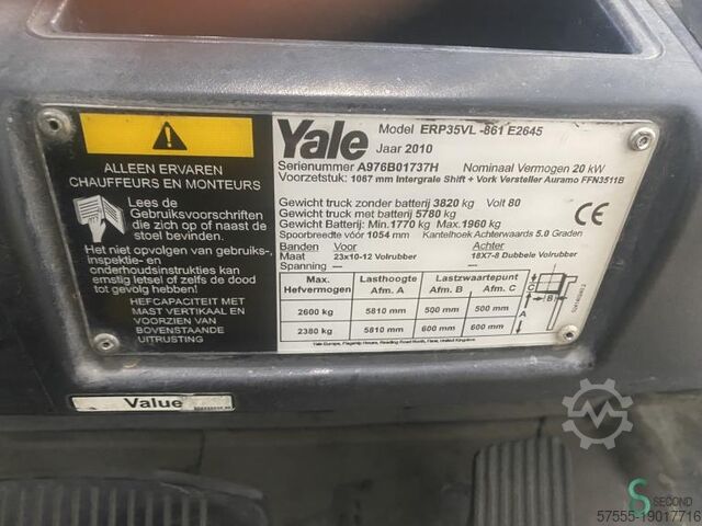 Heftruck Yale ERP 35 VL