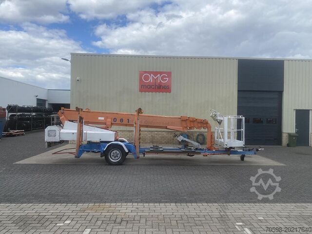 1997 Omme 2500 EBDZ, Aanhanger hoogwerker Omme 2500 EBDZ, Aanhanger hoogwerker