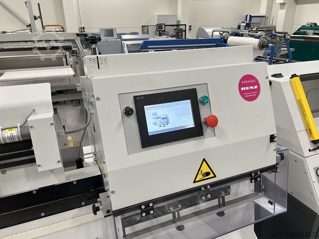 Mașină de legături în spirală semi-automată Renz Mobi 500 Semi-Automatic Spiral Binding Machine