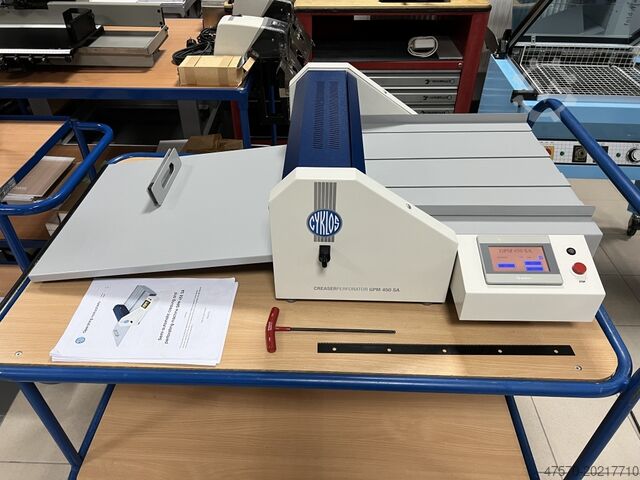 Cordonatrice semiautomatica Cyklos GPM 450SA Semi-Automatic Creaser