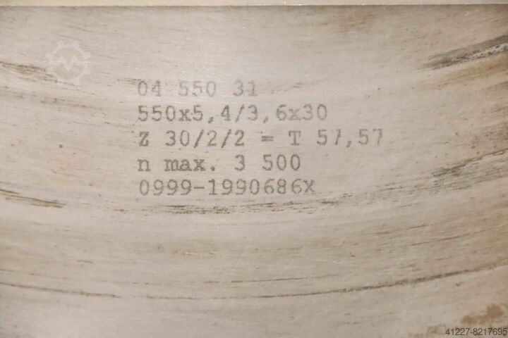 Sega da tavolo White Paisley Sägeblatt Ø 550 mm