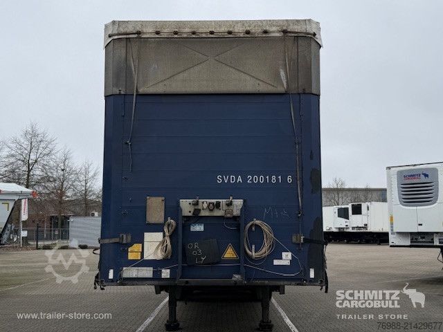 Otevřený návěs s plachtou Schmitz Cargobull Curtainsider Mega