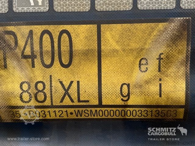 Otevřený návěs s plachtou Schmitz Cargobull Curtainsider Mega