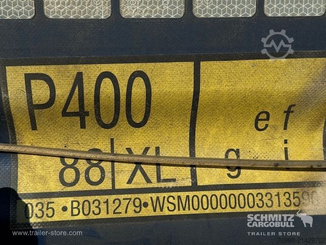 Otevřený návěs s plachtou Schmitz Cargobull Curtainsider Mega