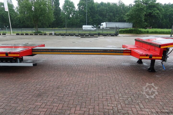 Félig alacsony rakodó Max Trailer Max 100-F-S43-1AAF Uitschuifbaar 450cm