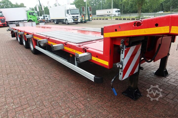 Félig alacsony rakodó Max Trailer Max 100-F-S43-1AAF Uitschuifbaar 450cm