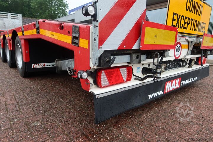 Félig alacsony rakodó Max Trailer Max 100-F-S43-1AAF Uitschuifbaar 450cm