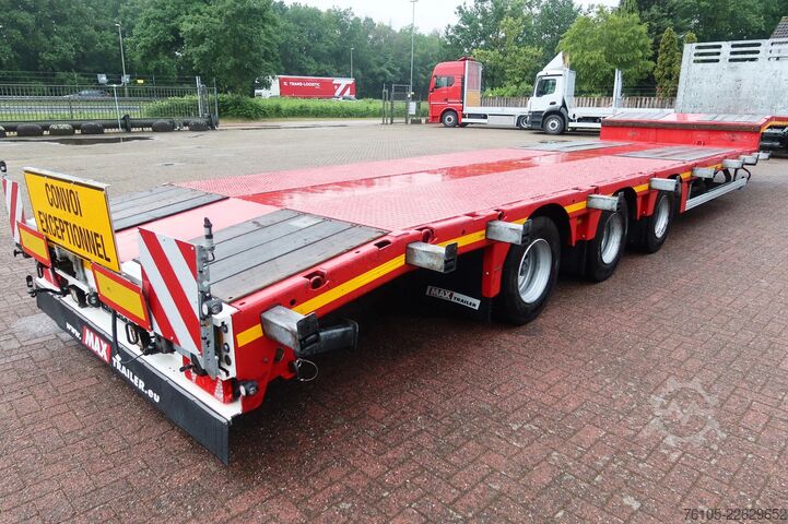 Félig alacsony rakodó Max Trailer Max 100-F-S43-1AAF Uitschuifbaar 450cm