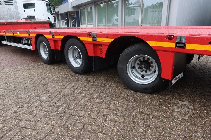 Félig alacsony rakodó Max Trailer Max 100-F-S43-1AAF Uitschuifbaar 450cm