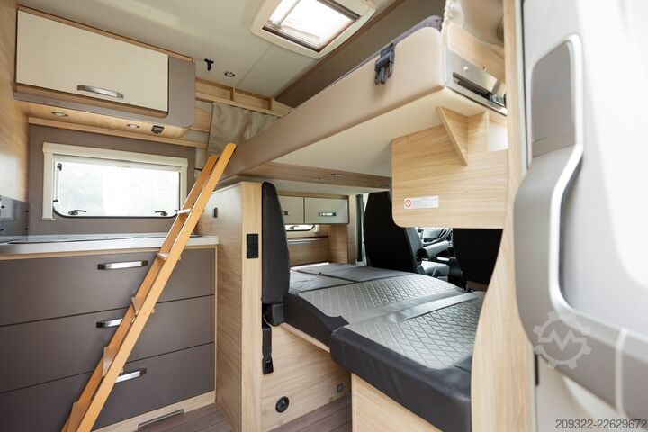Half-integraal camper Fiat Ducato Weinsberg Carasuite 2020 | Completamente accessoriato|5 posti letto