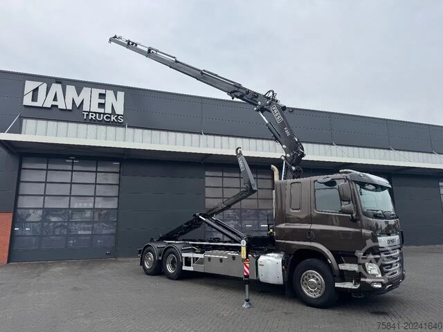 Haakarmsysteem DAF CF 410 6x2 FASSI F 255A.2.25 + AJK Haakarmsysteem