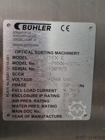 BPXX Sortownik Optyczny Bühler SORTEX E1E PolyVision