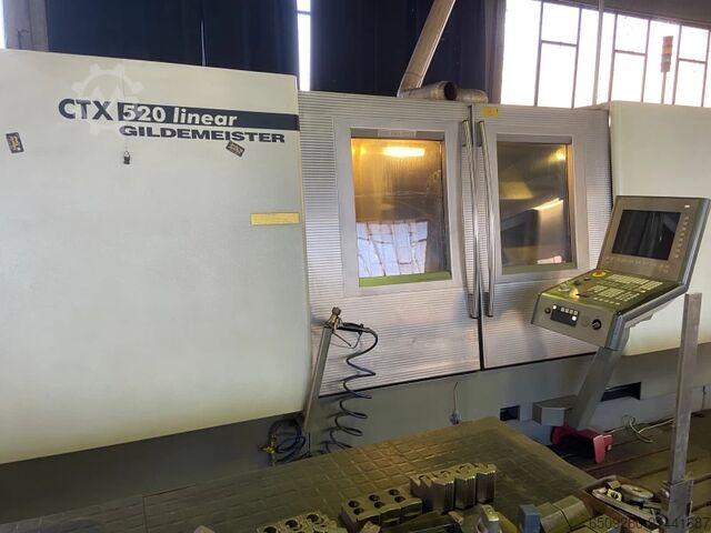 Centrum tokarsko-frezarskie CNC Gildemeister CTX 520 Linear
