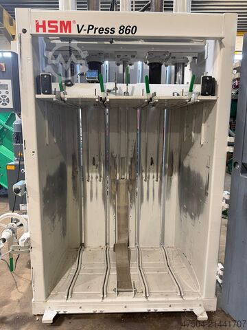 Prensa de fardos HSM V-Press 860 Plus
