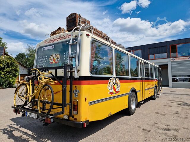 Buss VOLVO Party Gaudi Bus Ex Schweizer Postbus Lauber Aufb