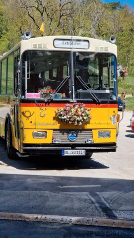 Buss VOLVO Party Gaudi Bus Ex Schweizer Postbus Lauber Aufb