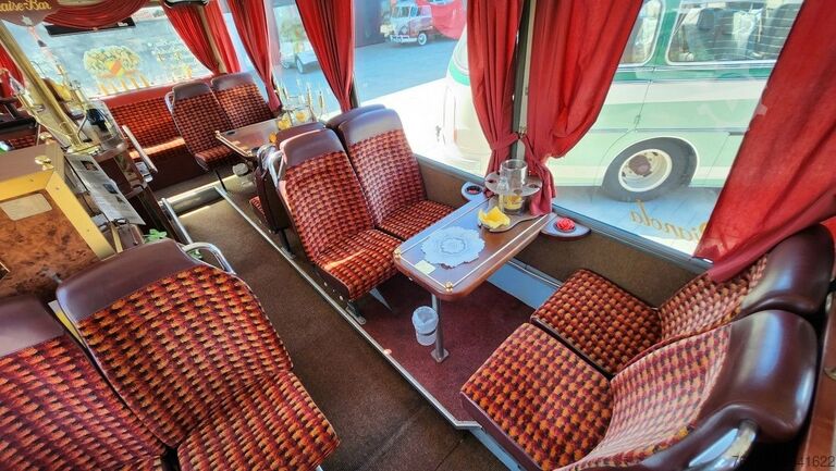 Buss VOLVO Party Gaudi Bus Ex Schweizer Postbus Lauber Aufb