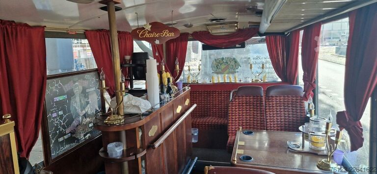 Buss VOLVO Party Gaudi Bus Ex Schweizer Postbus Lauber Aufb