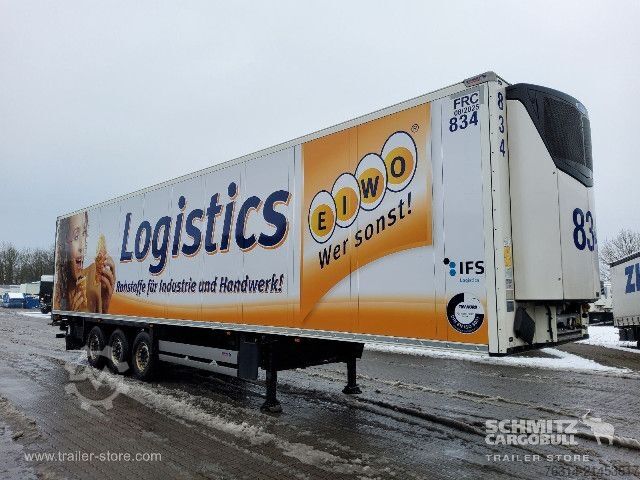 Kylsläpvagn Schmitz Cargobull Tiefkühler Multitemp Doppelstock Ladebordwand