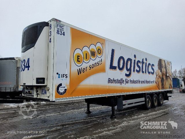 Kylsläpvagn Schmitz Cargobull Tiefkühler Multitemp Doppelstock Ladebordwand