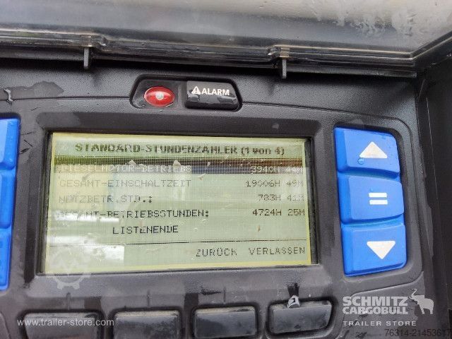 Kylsläpvagn Schmitz Cargobull Tiefkühler Multitemp Doppelstock Ladebordwand