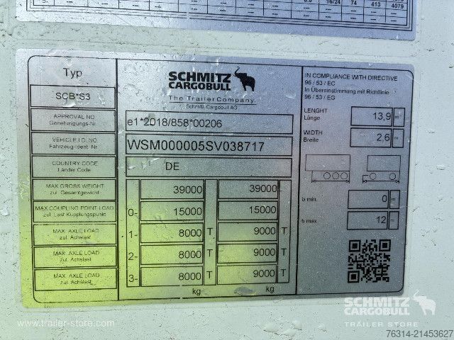Kylsläpvagn Schmitz Cargobull Tiefkühler Standard