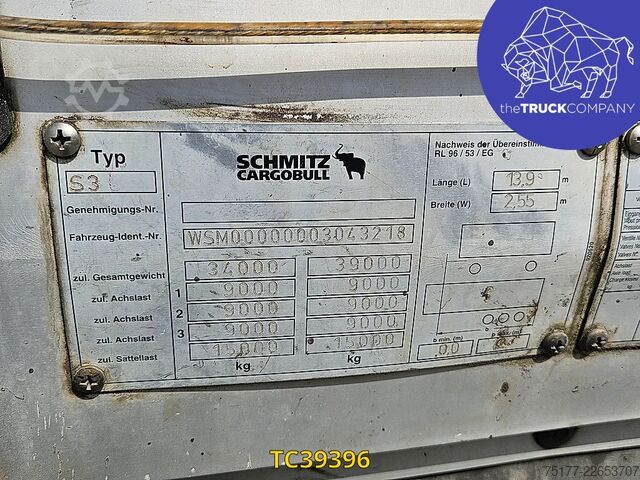 Klizne cerade Schmitz Cargobull 