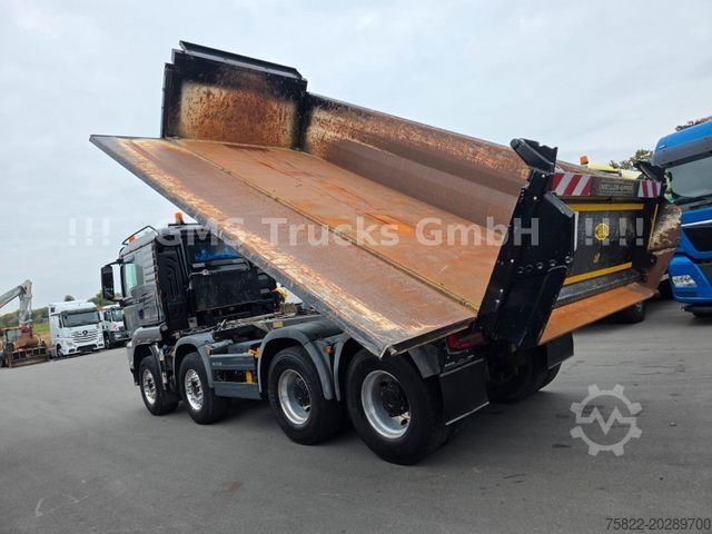 Driezijdige kipper MAN TGS 35.480 / WECHSEL Meiller Bordm + ISO Mulde