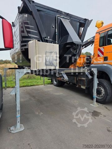 Driezijdige kipper MAN TGS 35.480 / WECHSEL Meiller Bordm + ISO Mulde