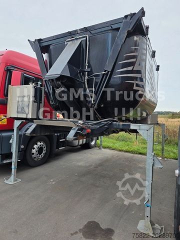 Driezijdige kipper MAN TGS 35.480 / WECHSEL Meiller Bordm + ISO Mulde