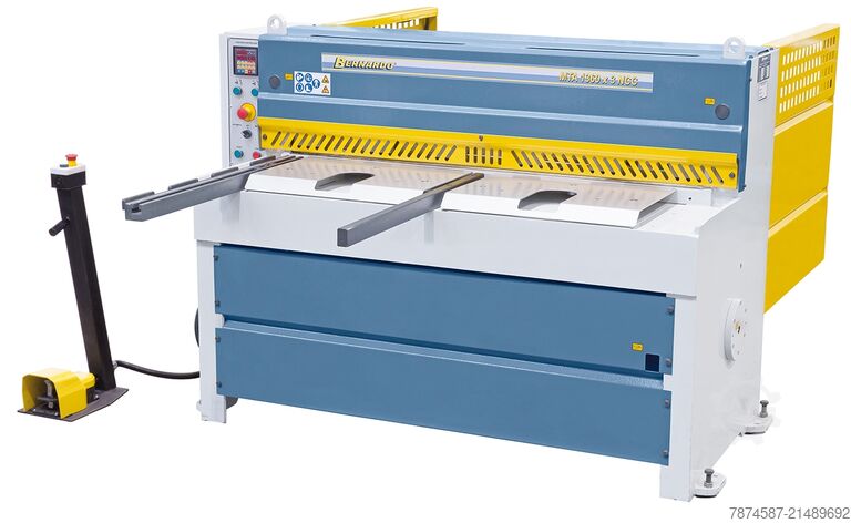 Mechanische Guillotine, Guillotineschere Bernardo MTA 1360 x 3 NCC