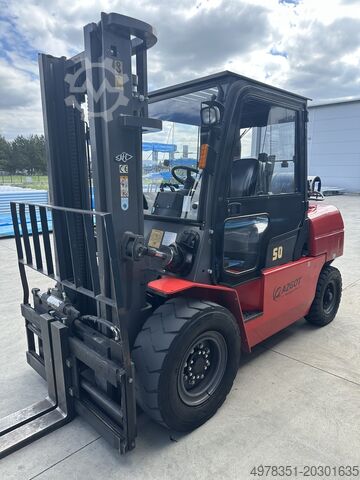 Four-wheel forklift HANGCHA Gujbluaowhm Ano Nkwsh