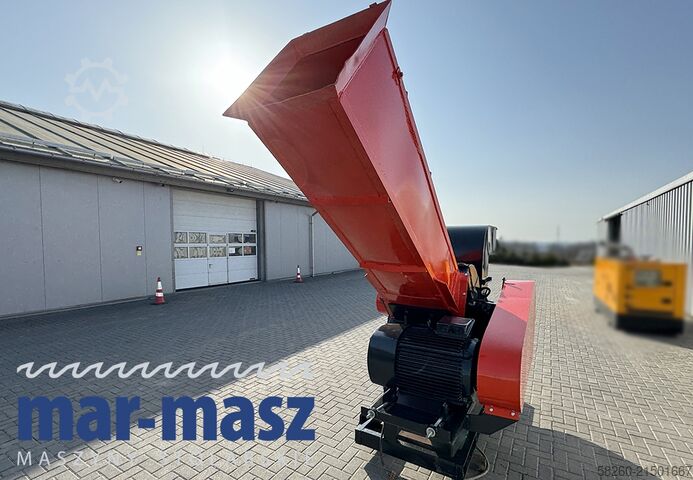 Trommelhakselaar met 4 messen  