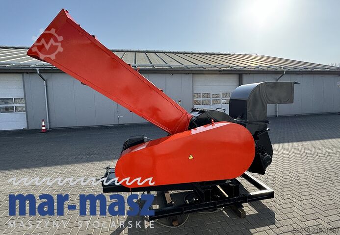 Trommelhakselaar met 4 messen  