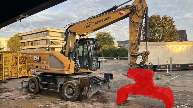 Mobilni bager Caterpillar M318D