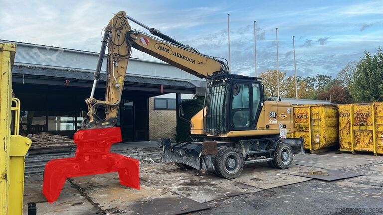 Tekerlekli ekskavatör Caterpillar M318D