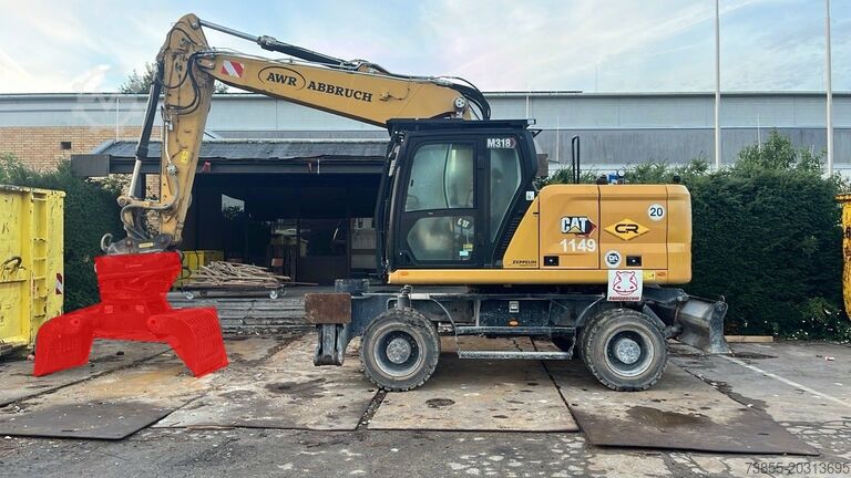 Tekerlekli ekskavatör Caterpillar M318D