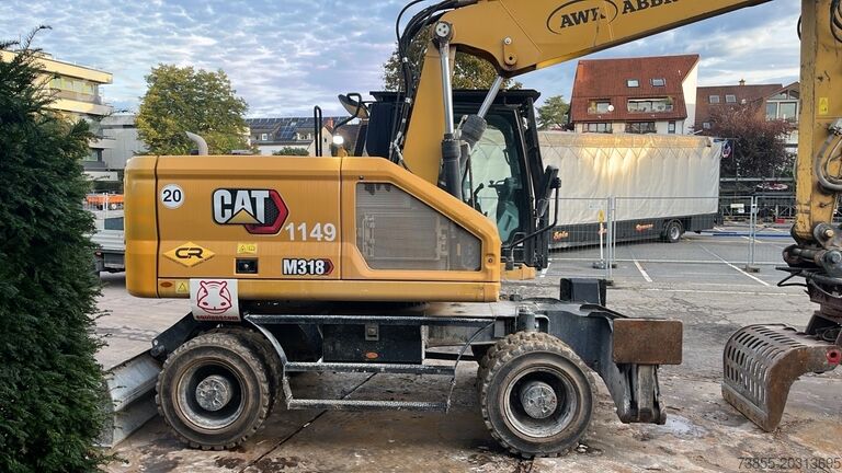 Tekerlekli ekskavatör Caterpillar M318D