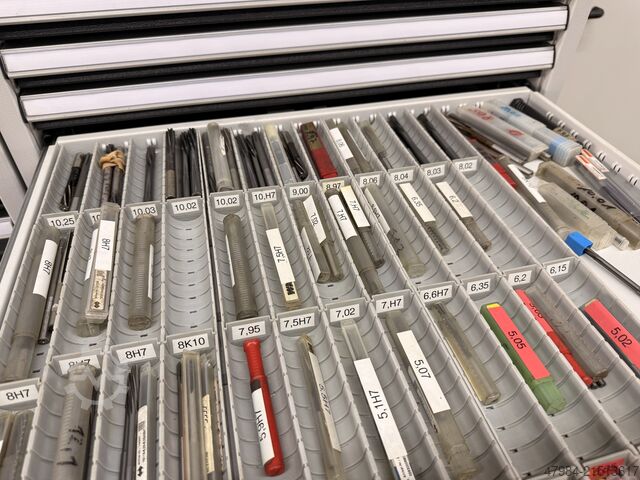 Werkplaats ladekast met inhoud WSM 