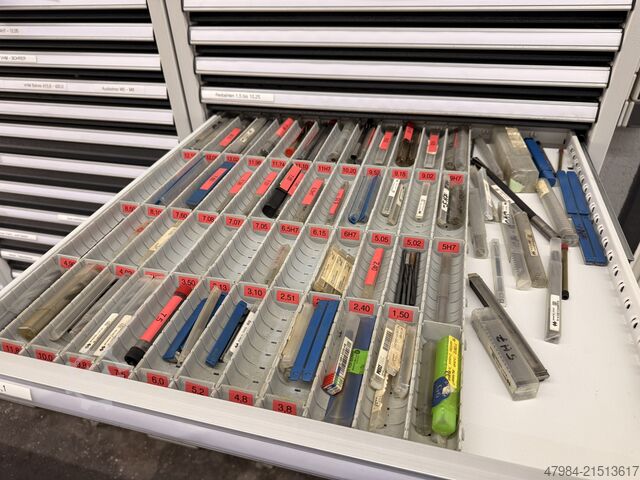 Werkplaats ladekast met inhoud WSM 